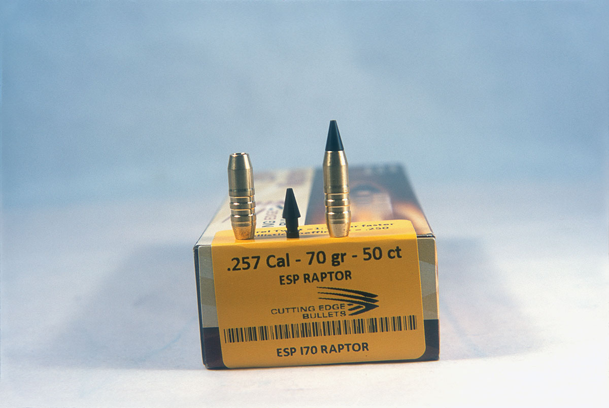 Cutting Edge bullets can be shot with or without a tip.